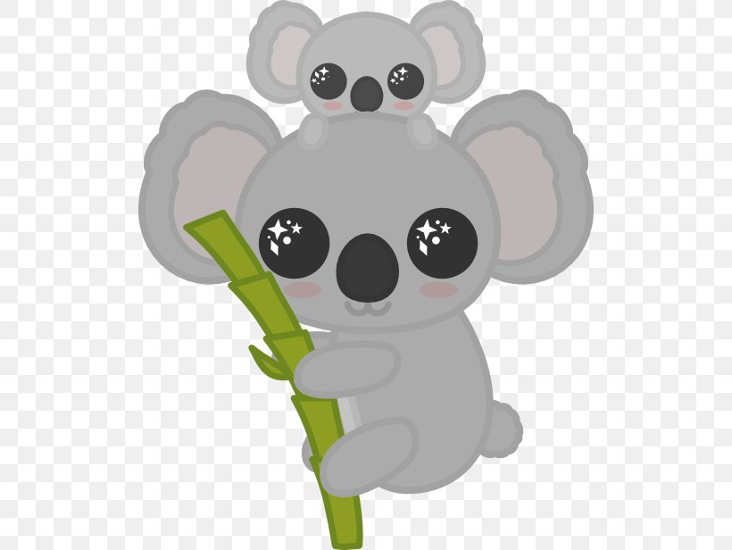 Baby Koala Giant Panda Bear Kavaii, PNG, 510x616px, Watercolor, Cartoon, Flower, Frame, Heart Download Free