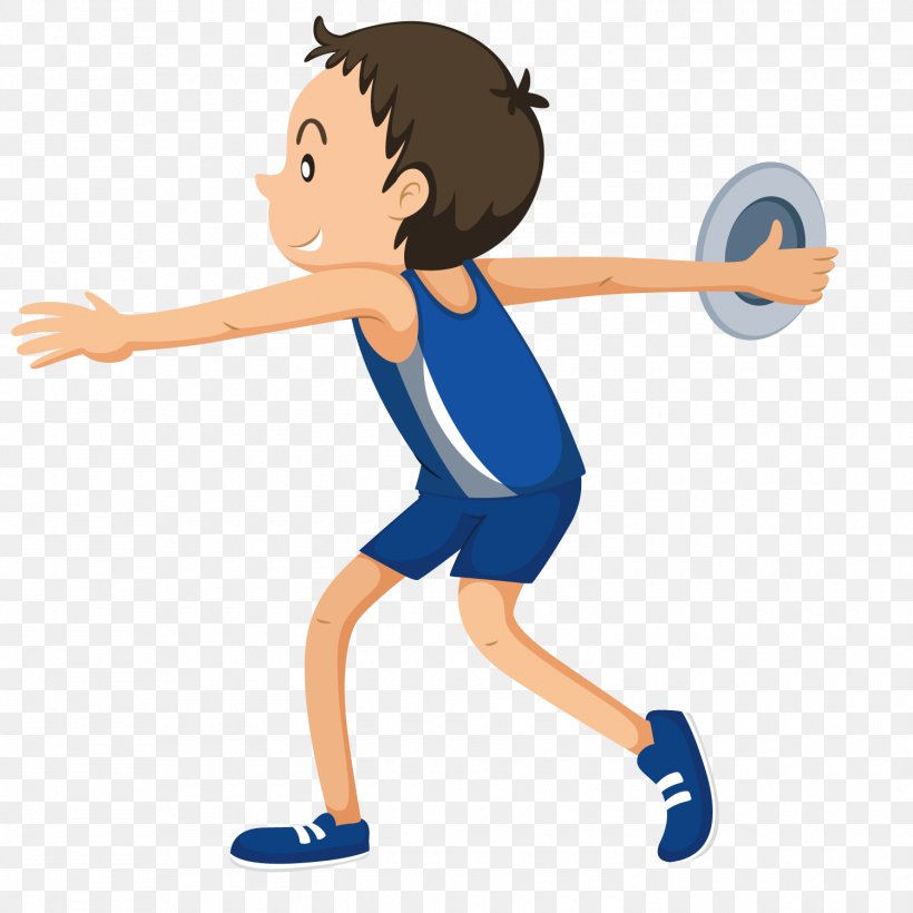 Discus Throw Athlete Sport Clip Art, PNG, 1500x1500px, Discus Throw, Arm, Athlete, Balance, Ball Download Free