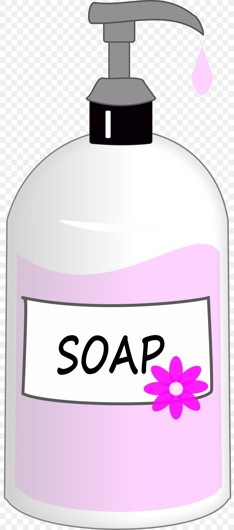 Soap Dispenser Liquid Clip Art, PNG, 800x1859px, Soap, Bathroom Accessory, Bottle, Dispenser, Drawing Download Free