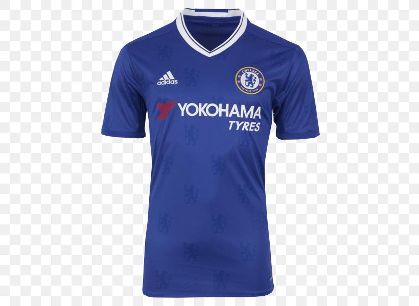 Chelsea F.C. T-shirt 2016–17 Premier League UEFA Champions League Jersey, PNG, 600x600px, Chelsea Fc, Active Shirt, Adidas, Blue, Brand Download Free