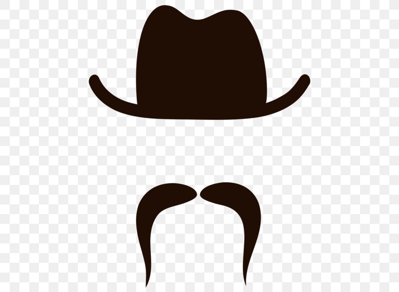Moustache Cowboy Hat Clip Art, PNG, 473x600px, Moustache, Bandana, Beard, Black And White, Bowler Hat Download Free