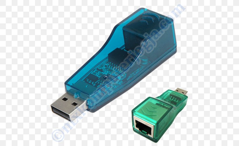 Network Cards & Adapters Local Area Network USB Ethernet, PNG, 500x500px, Adapter, Computer, Computer Hardware, Electronic Device, Electronics Accessory Download Free