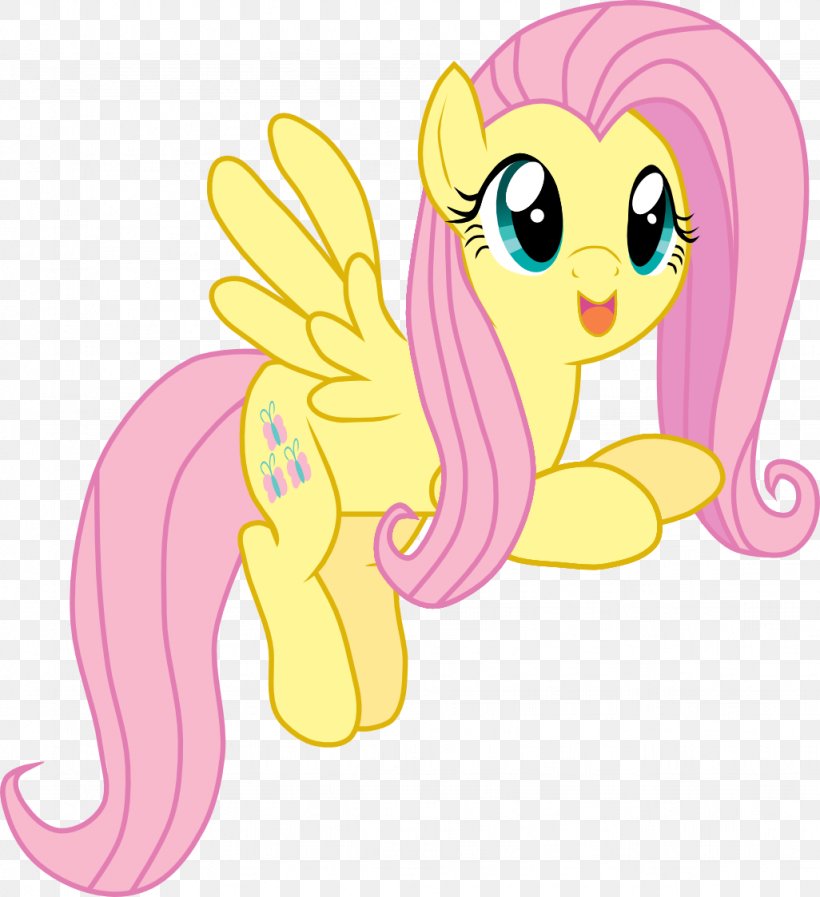 Fluttershy Pony Horse, PNG, 1026x1123px, Watercolor, Cartoon, Flower, Frame, Heart Download Free