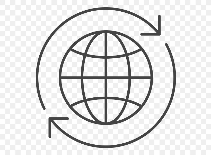 Globe Pictogram, PNG, 600x600px, Globe, Area, Black And White, Depositphotos, Flat Design Download Free