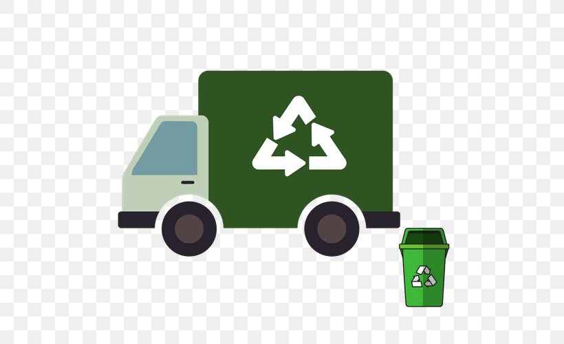 Recycling Garbage Truck, PNG, 500x500px, Recycling, Brand, Ecology, Garbage Truck, Grass Download Free
