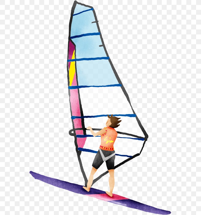 Sailing Windsurfing, PNG, 579x876px, Sail, Boat, Boating, Recreation, Sailboat Download Free