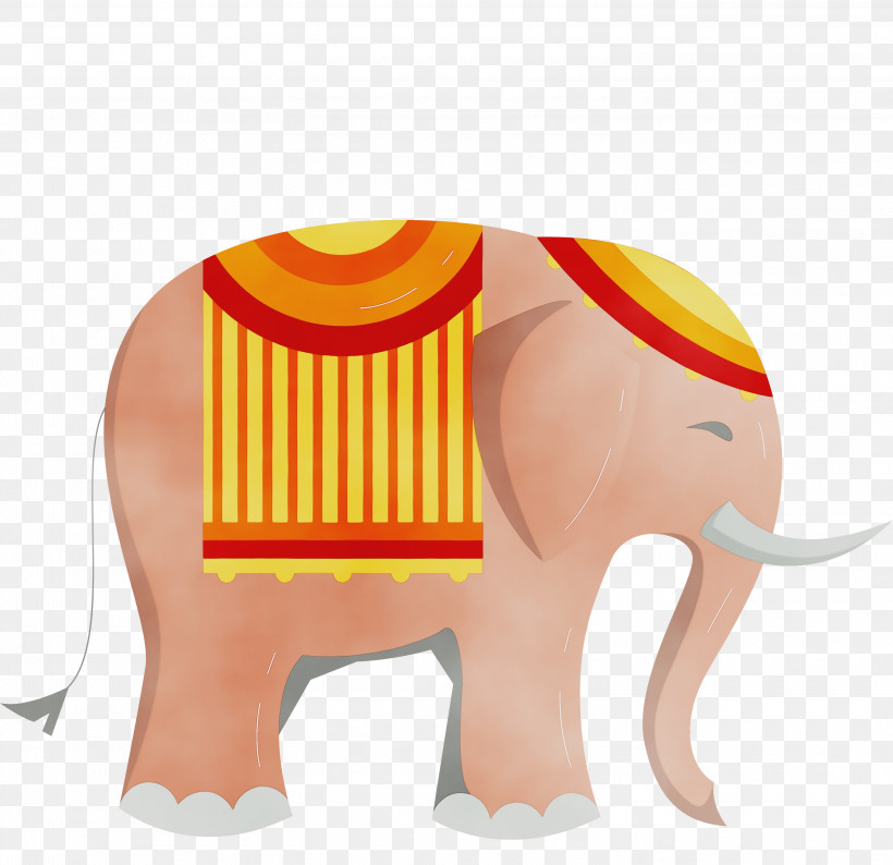 Indian Elephant, PNG, 3000x2908px, Diwali Element, African Elephants, Cartoon, Circus, Deepavali Element Download Free