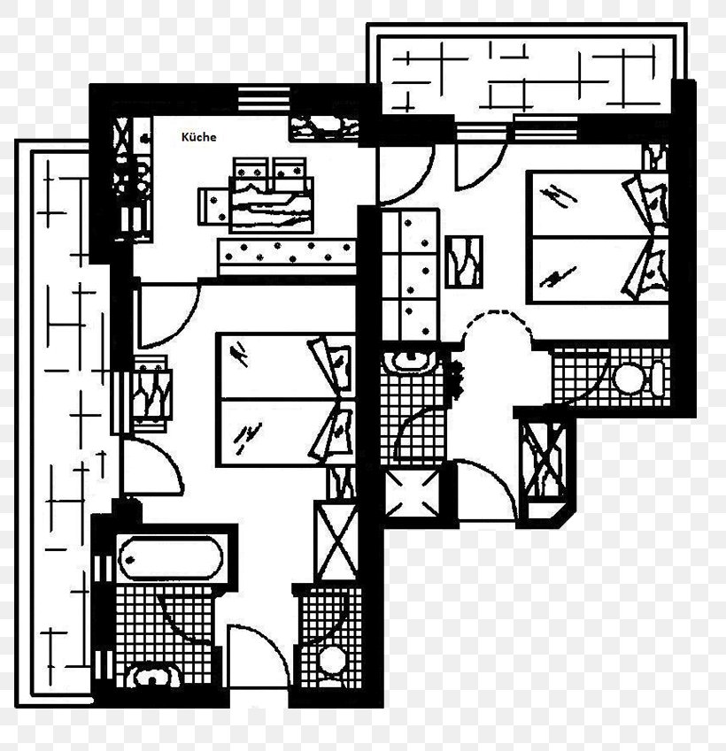 Sölden Alpenhäusl Apartment Pension Floor Plan, PNG, 800x849px, Apartment, Architecture, Area, Black And White, Breakfast Download Free