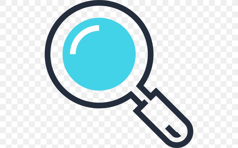 Icon Design Magnifying Glass, PNG, 512x512px, Icon Design, Area, Brand, Data, Information Download Free