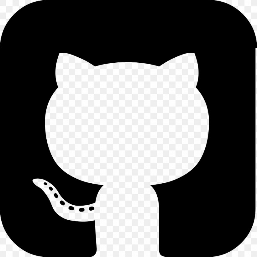 GitHub Font Awesome, PNG, 980x980px, Github, Black, Black And White, Carnivoran, Cat Download Free
