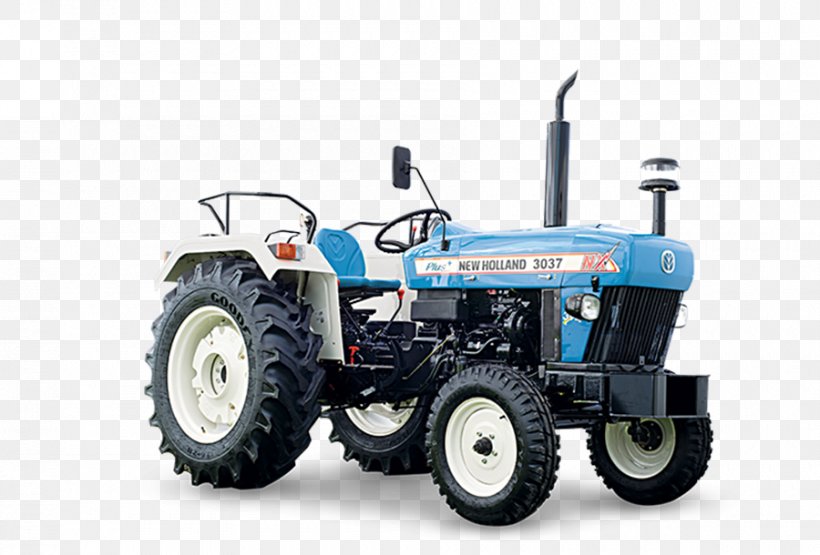 Tractor CNH Industrial India Private Limited New Holland Agriculture, PNG, 900x610px, Tractor, Agricultural Machinery, Agriculture, Automotive Tire, Brand Download Free