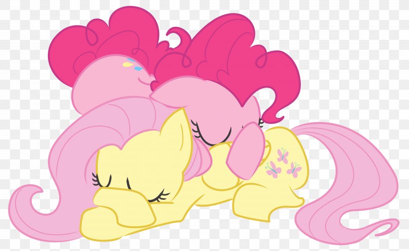 Pinkie Pie Fluttershy Pony Art Character, PNG, 3000x1846px, Watercolor, Cartoon, Flower, Frame, Heart Download Free