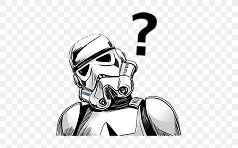Anakin Skywalker Boba Fett BB-8 Star Wars Sticker, PNG, 512x512px, Anakin Skywalker, Arm, Automotive Design, Black And White, Boba Fett Download Free