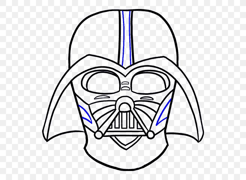 Anakin Skywalker Darth Maul Drawing Luke Skywalker, PNG, 678x600px, Anakin Skywalker, Area, Art, Artwork, Black And White Download Free