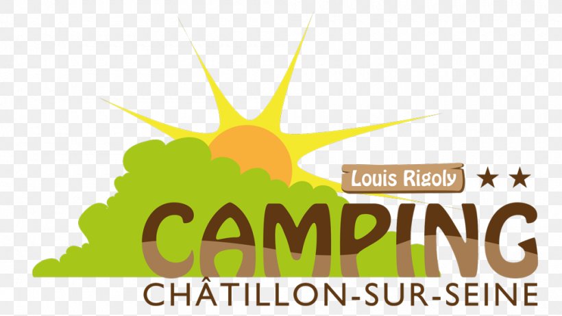 Châtillon-sur-Seine Campsite Camping Logo, PNG, 1000x564px, Campsite, Brand, Camping, Computer, Grass Download Free