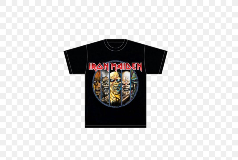 T-shirt Iron Maiden Judas Priest Sleeve, PNG, 550x550px, Tshirt, Album, Brand, Clothing Sizes, Eddie Download Free