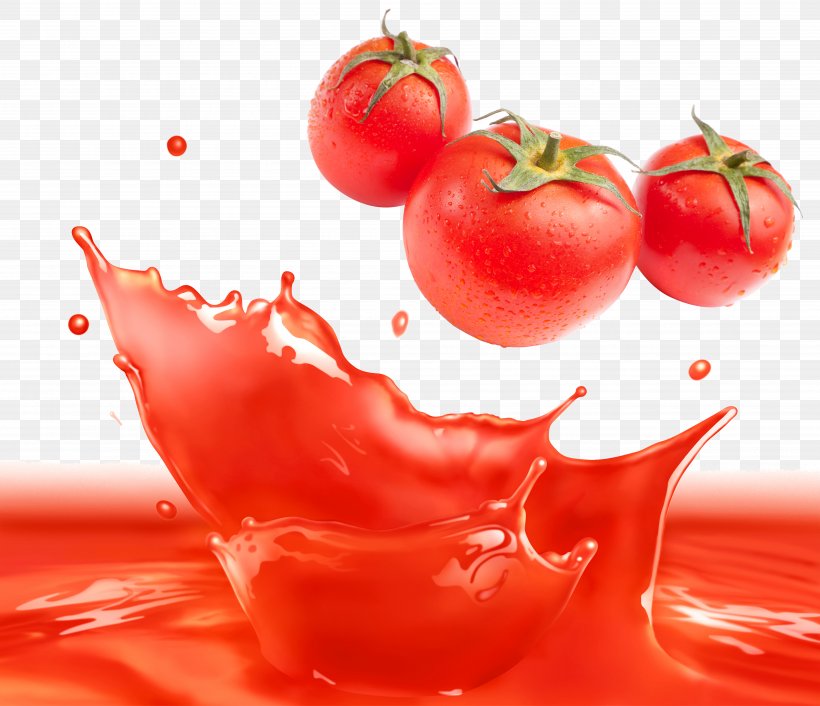 Tomato Juice Tomato Sauce Tomato Purxe9e, PNG, 5364x4622px, Tomato Juice, Apple, Concentrate, Diet Food, Dipping Sauce Download Free