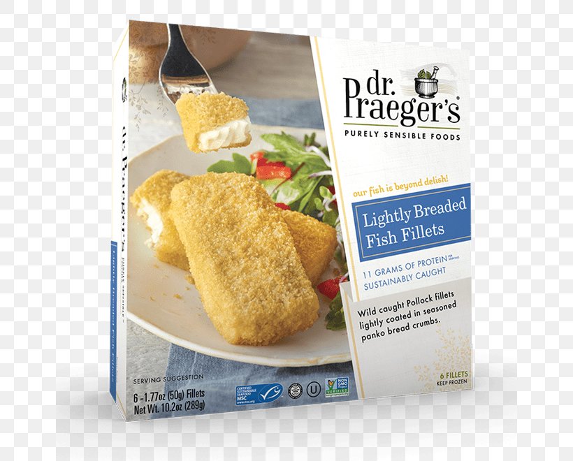 Fish Finger Fast Food Breaded Cutlet Veggie Burger Dr. Praeger's, PNG, 660x660px, Fish Finger, Alaska Pollock, Breaded Cutlet, Breakfast, Fast Food Download Free