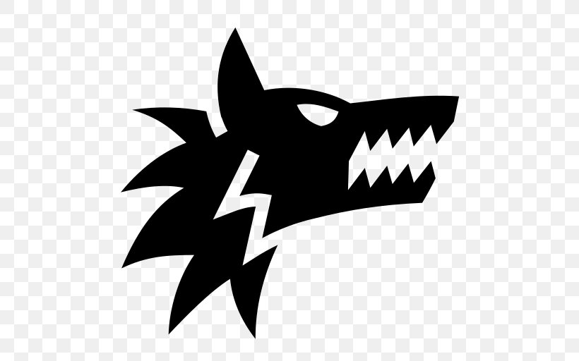 Gray Wolf, PNG, 512x512px, Gray Wolf, Artwork, Black, Black And White, Fictional Character Download Free