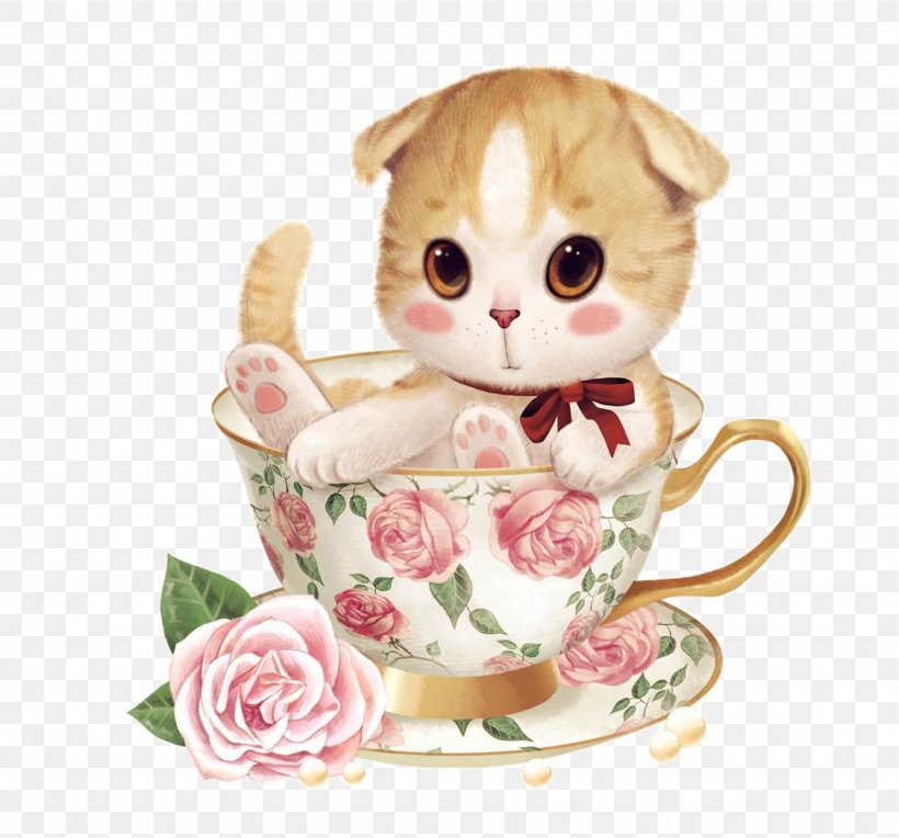 Cat Kitten Painting Teacup, PNG, 1126x1050px, Cat, Carnivoran, Cat Like Mammal, Coffee Cup, Crossstitch Download Free