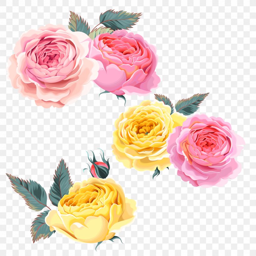 Beach Rose Pink Yellow Computer File, PNG, 2480x2480px, Beach Rose, Artificial Flower, Cut Flowers, Floral Design, Floristry Download Free