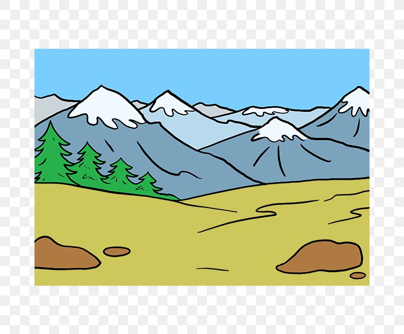 Chimborazo Drawing Sketch Image Mountain, PNG, 680x678px, Chimborazo, Area, Art, Cartoon, Composition Download Free
