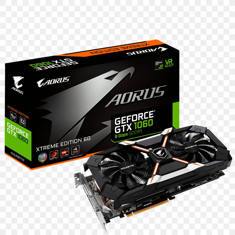 Graphics Cards & Video Adapters Gigabyte Technology GeForce GDDR5 SDRAM Graphics Processing Unit, PNG, 1000x1000px, Graphics Cards Video Adapters, Aorus, Cable, Chipset, Computer Download Free