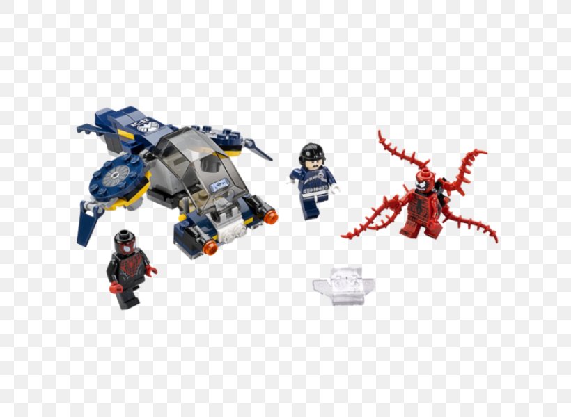 Lego Marvel Super Heroes Spider-Man LEGO 76036 Marvel Super Heroes Carnage's SHIELD Sky Attack Lego Minifigure, PNG, 800x600px, Lego Marvel Super Heroes, Amazoncom, Animal Figure, Carnage, Lego Download Free