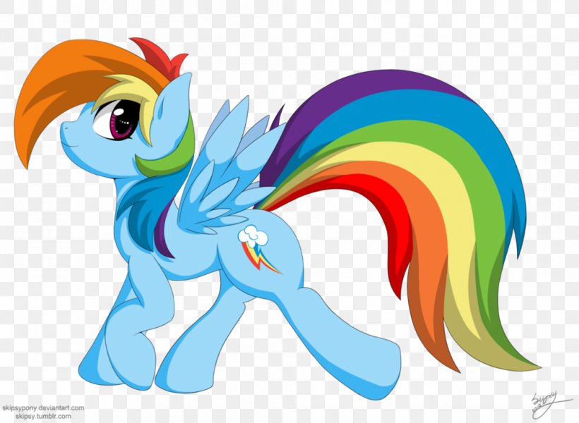 Pony Rainbow Dash Pinkie Pie Horse, PNG, 1044x765px, Watercolor, Cartoon, Flower, Frame, Heart Download Free
