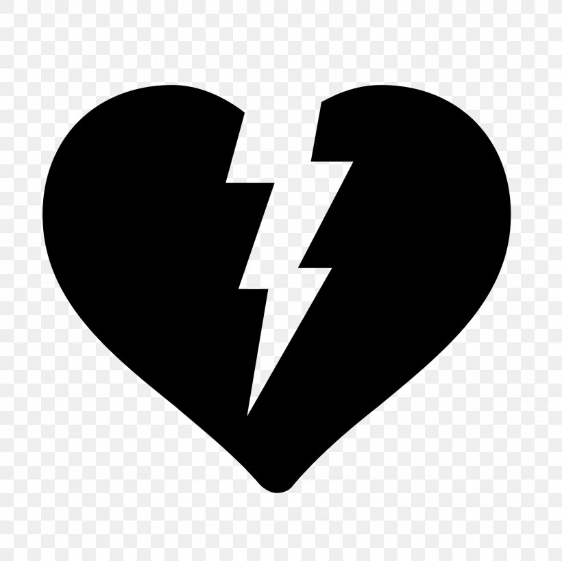 Broken Heart Symbol, PNG, 1600x1600px, Heart, Black And White, Brand, Broken Heart, Divorce Download Free