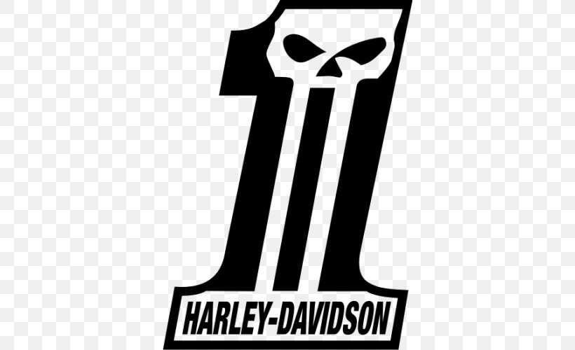 Harley-Davidson Custom Motorcycle Decal Logo, PNG, 500x500px, Harleydavidson, Barnett Harleydavidson, Black, Black And White, Brand Download Free