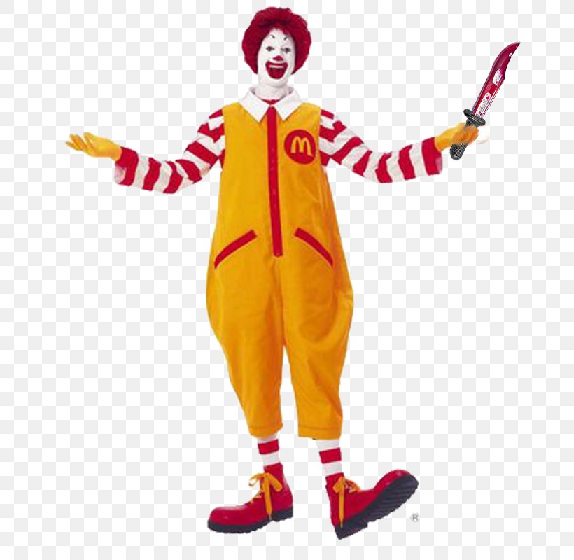 Ronald McDonald 2016 Clown Sightings It McDonald's, PNG, 690x800px, 2016 Clown Sightings, Ronald Mcdonald, Burger King, Cebu, Clothing Download Free