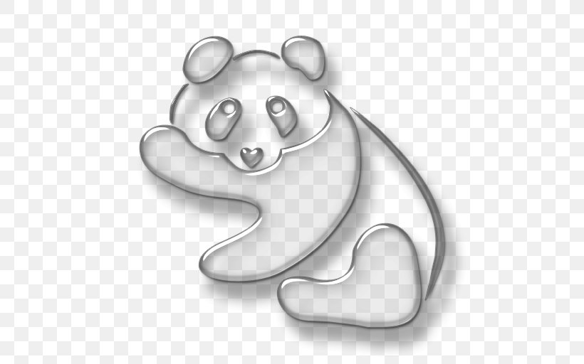 Bear Giant Panda Cat Dog, PNG, 512x512px, Bear, Animal, Black And White, Body Jewelry, Canidae Download Free