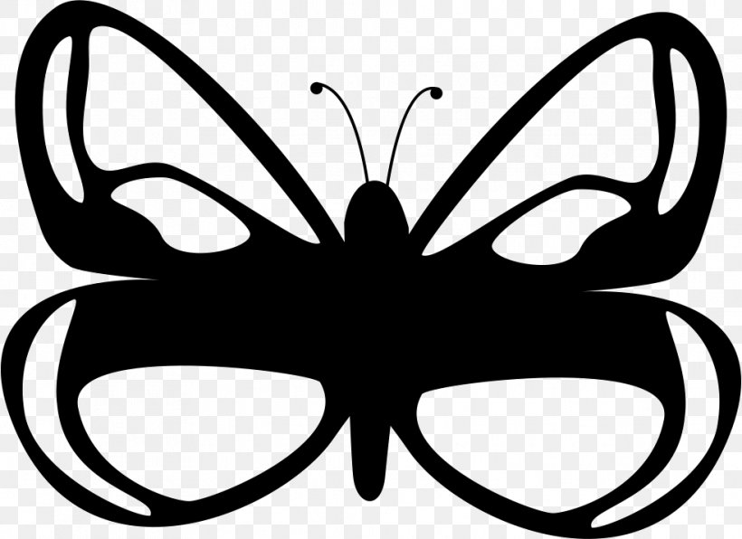 Butterfly Brush-footed Butterflies Insect Clip Art, PNG, 982x714px, Butterfly, Artwork, Black And White, Borboleta, Brush Footed Butterfly Download Free