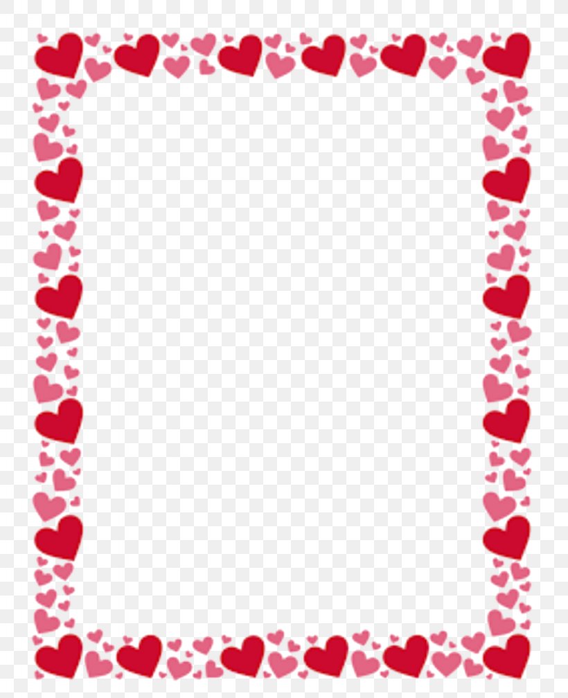 Borders And Frames Clip Art Right Border Of Heart Image Png