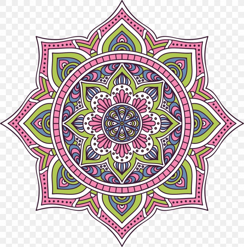 Mandala Euclidean Vector Buddhism, PNG, 1785x1809px, Mandala, Art, Buddhism, Islam, Islamic Art Download Free