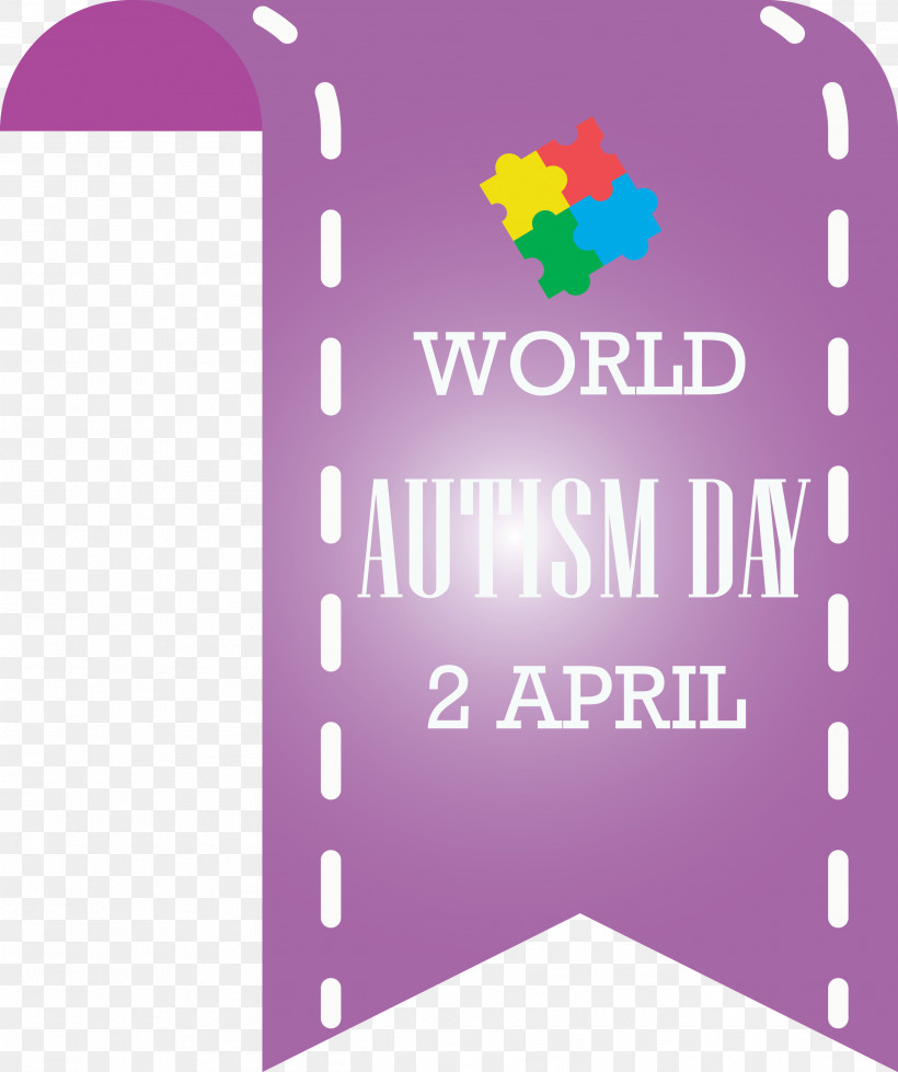 Autism Day World Autism Awareness Day Autism Awareness Day, PNG, 2511x3000px, Autism Day, Autism Awareness Day, Purple, Text, Violet Download Free