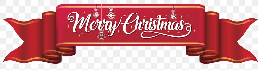 Santa Claus Christmas Ribbon Gift, PNG, 1528x417px, Christmas, Banner, Brand, Christmas And Holiday Season, Christmas Card Download Free