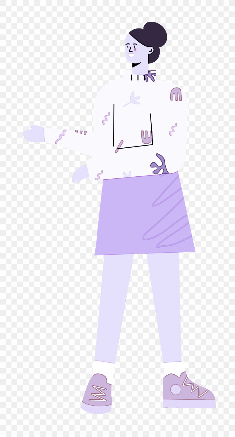 Standing Skirt Woman, PNG, 1347x2500px, Standing, Geometry, Human, Lavender, Line Download Free
