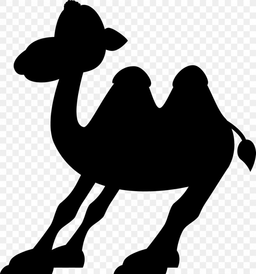 Dromedary Mustang Pack Animal Clip Art Silhouette, PNG, 1000x1071px, Dromedary, Arabian Camel, Bactrian Camel, Blackandwhite, Camel Download Free