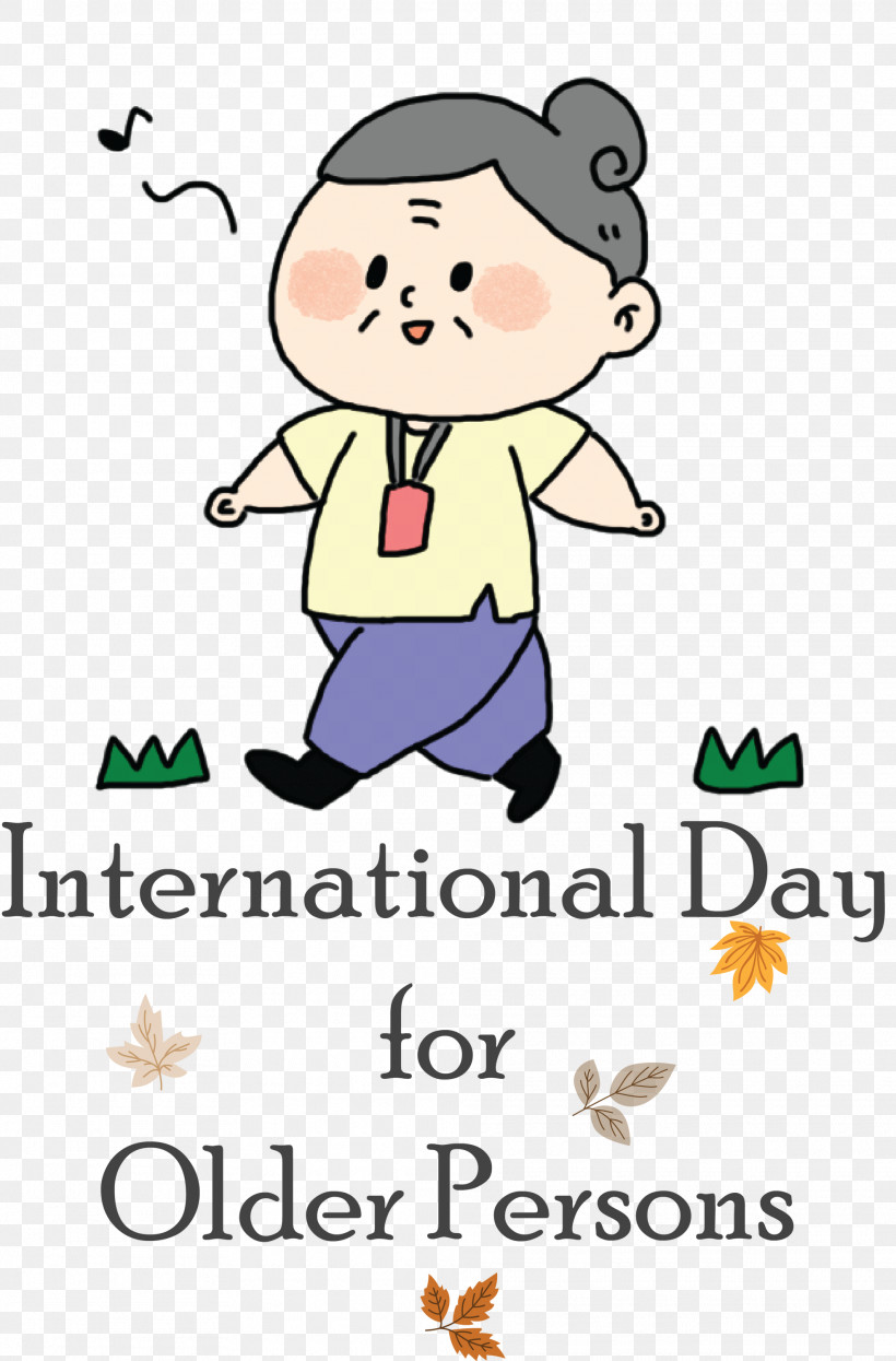 International Day For Older Persons International Day Of Older Persons, PNG, 1975x3000px, International Day For Older Persons, Cartoon, Character, Happiness, Line Download Free