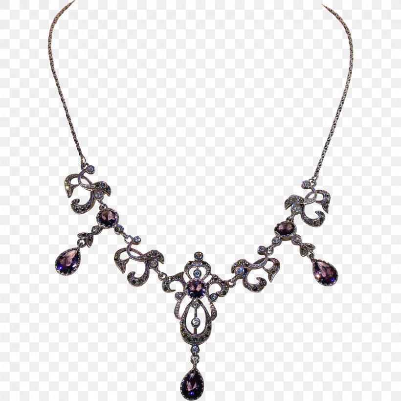 Necklace Marcasite Jewellery Charms & Pendants, PNG, 1424x1424px, Necklace, Body Jewelry, Bracelet, Chain, Charm Bracelet Download Free