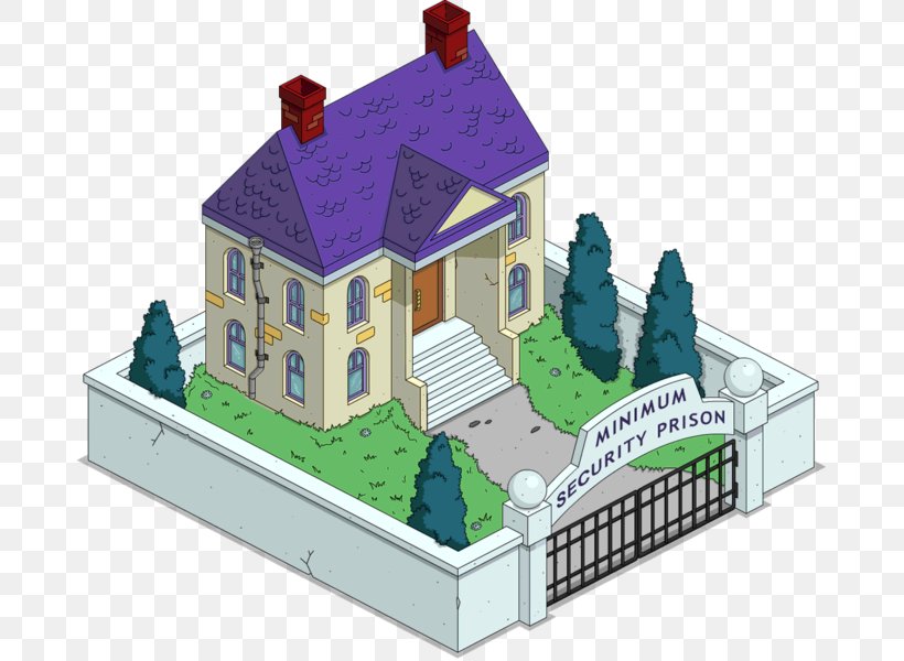 Prison Cell Sideshow Bob The Simpsons: Tapped Out Security, PNG, 681x600px, Prison, Architecture, Building, Elevation, Family Guy Download Free
