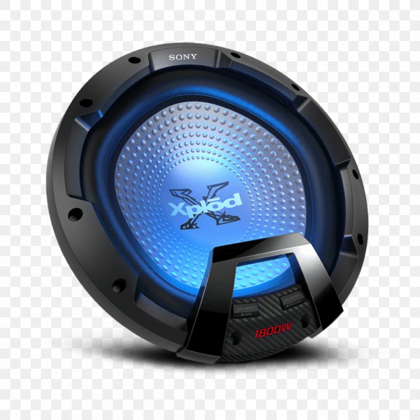 Subwoofer Xplod Loudspeaker Vehicle Audio Sony Corporation, PNG, 1000x1000px, Subwoofer, Amplifier, Audio, Audio Equipment, Audio Signal Download Free