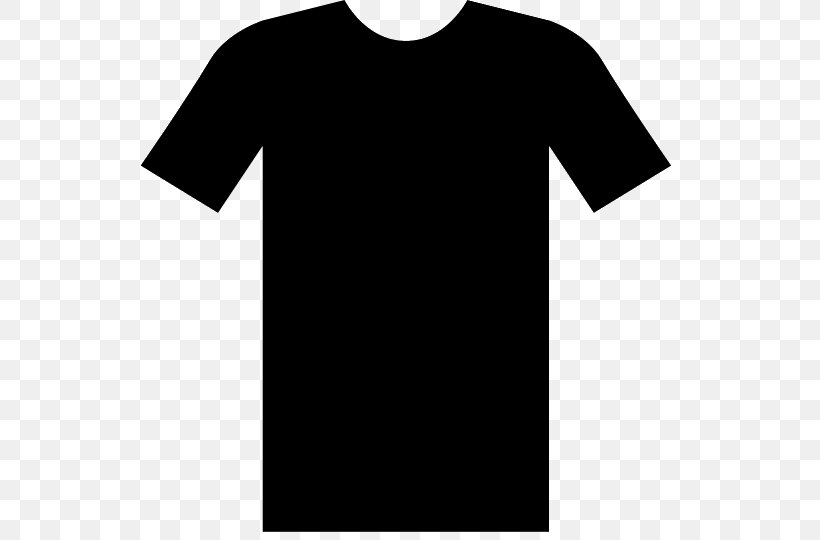T-shirt Clothing Sleeve Collar, PNG, 540x540px, Tshirt, Active Shirt, Black, Black And White, Brand Download Free