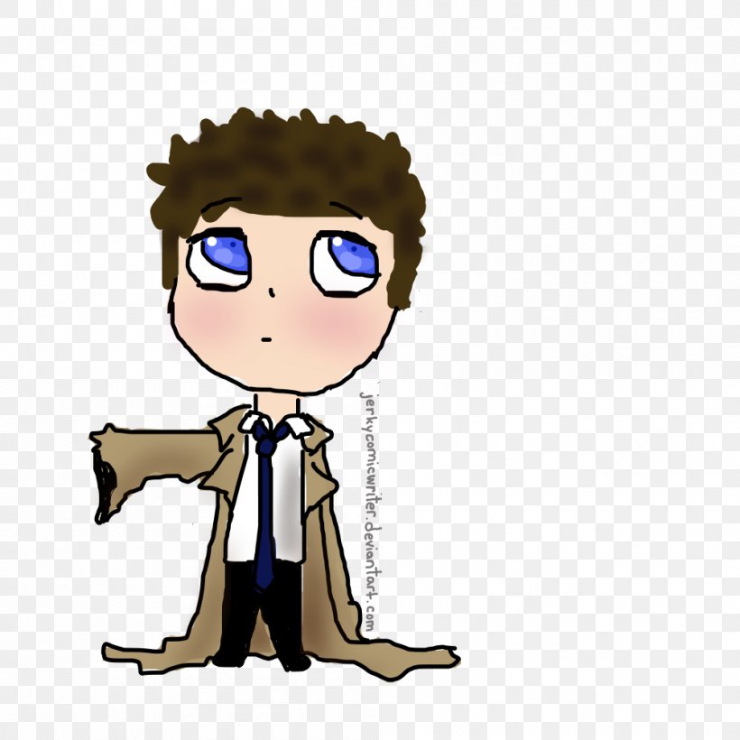 Castiel Dean Winchester Drawing Supernatural, PNG, 1000x1000px, Watercolor, Cartoon, Flower, Frame, Heart Download Free