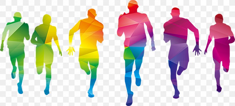 Color Fun Run Graphic Design Sport, PNG, 1397x634px, Color Fun Run, Android, Human, Human Behavior, Joint Download Free