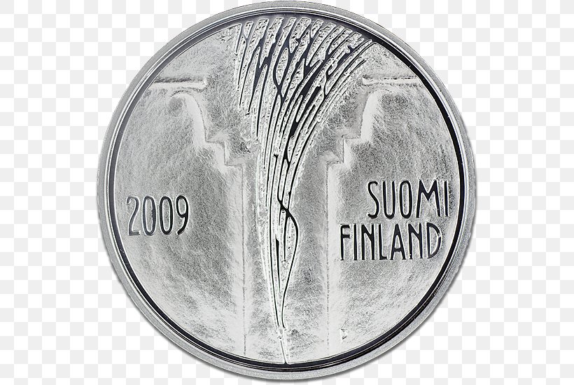 Finland Coin Finnish Euro Swedish, PNG, 549x550px, 10 Euro Note, Finland, Black And White, Coin, Currency Download Free