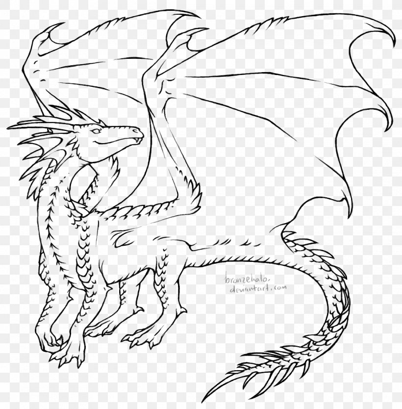 Line Art Dragon Scalebound Drawing, PNG, 1120x1140px, Line Art, Art, Artwork, Black And White, Color Download Free