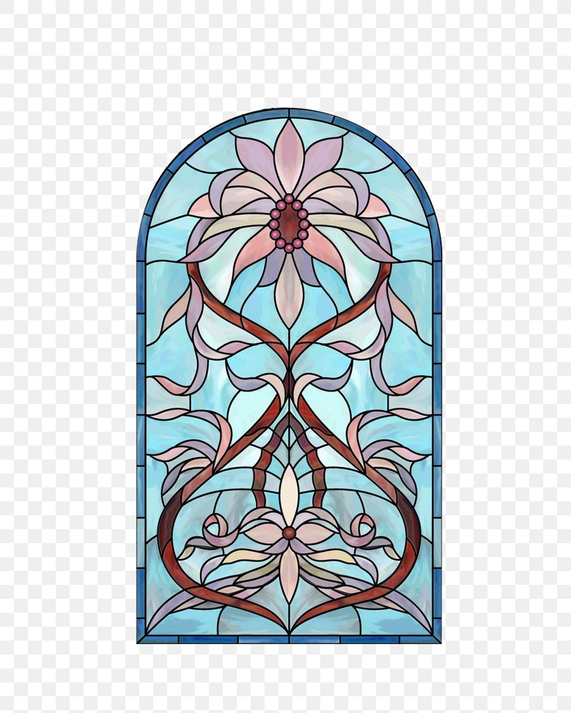 Window Stained Glass, PNG, 633x1024px, Window, Art, Art Glass, Flower, Frosted Glass Download Free